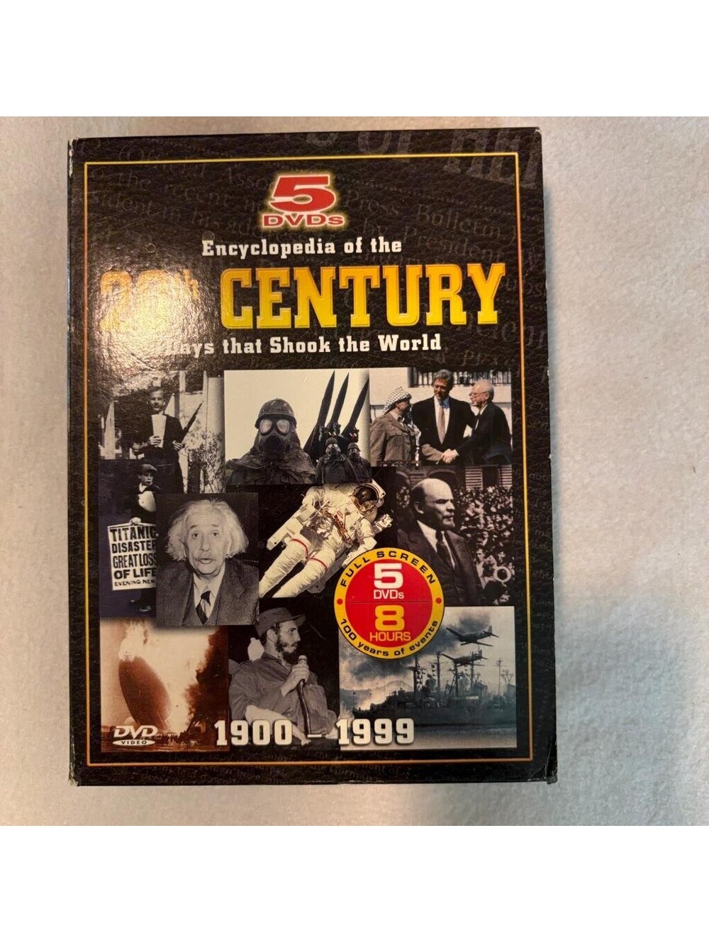 Encyclopedia of the 20th Century Days That Shook the World DVD 5-Disc Box Set